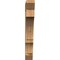 Ekena Millwork Balboa Slat Rough Sawn Bracket, Western Red Cedar, 4"W x 26"D x 30"H BKT04X26X30BOA06RWR - alternate 4